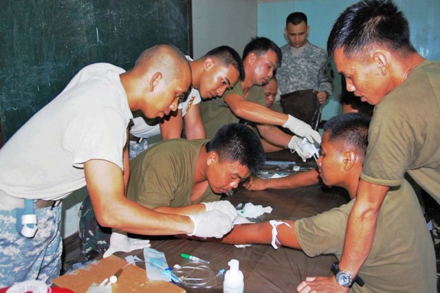 Annual Balikatan 2009 exercise at Fort Magsaysay begins