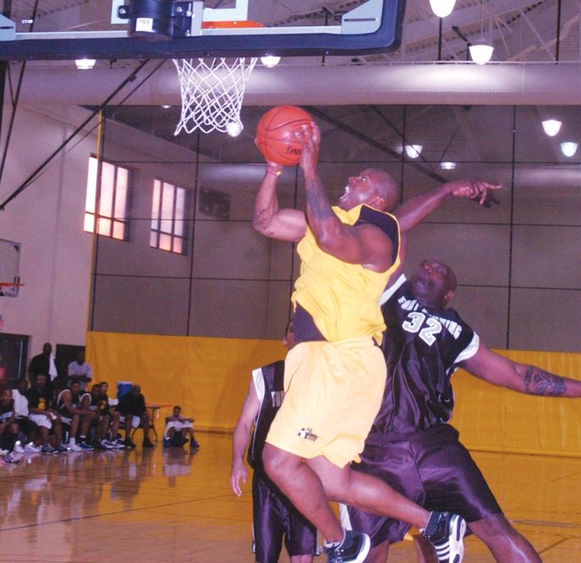 Soldiers compete in All-Army basketball trial camp