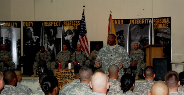 Taji Sustainers inducted into NCO corps