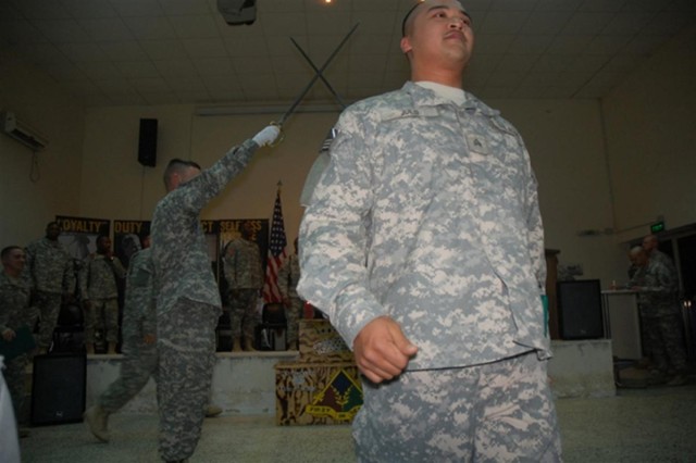 Taji Sustainers inducted into NCO corps