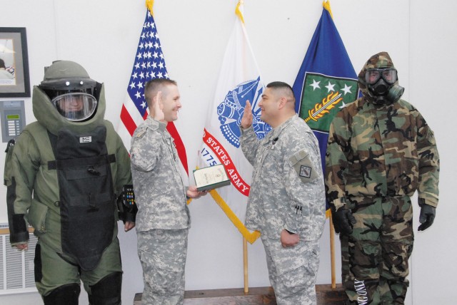 NCO reenlistment captures essence of CBRNE Command