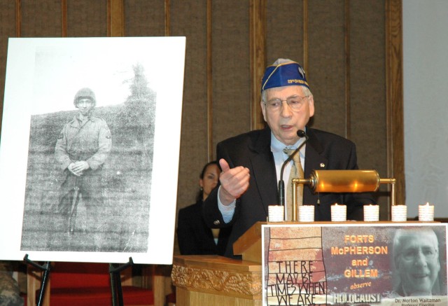 Veteran recalls Holocaust memories, tells us to never forget