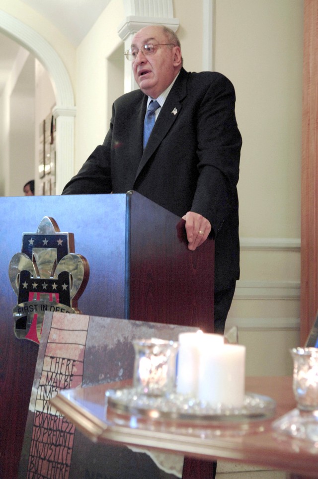 First Army Holocaust remembrance speaker recalls those who saved his life in 
