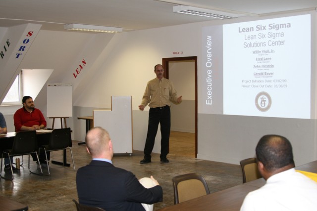 Ansbach delivers new Lean Six Sigma training room