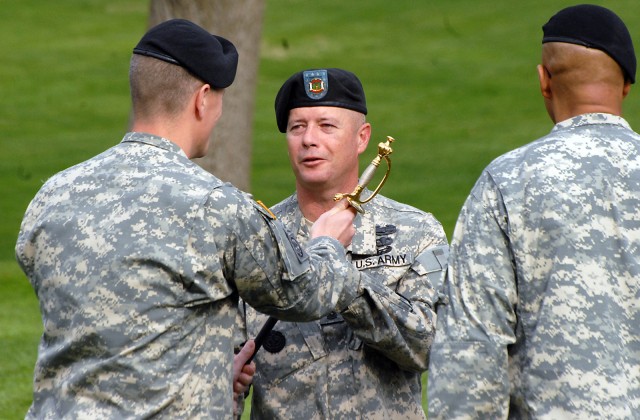 U.S. Disciplinary Barracks Aca,!E+welcomes new senior NCO