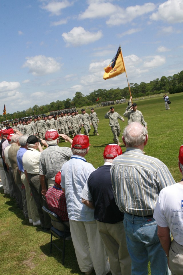 Anzio Vets Visit Fort Stewart