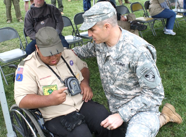 3000+ scouts join the Corps of Cadets at West Point