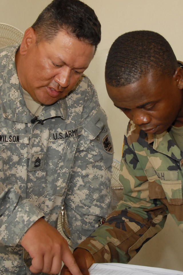 Liberian benefit from U.S. Army interaction