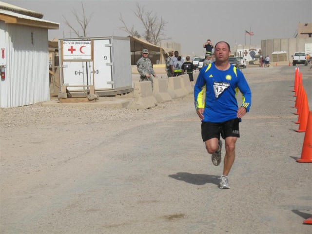 Sustainer and Son Team Up for Boston Marathon in Iraq and Boston	