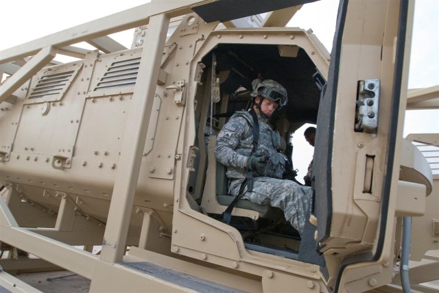 Army fields new MRAP rollover trainers