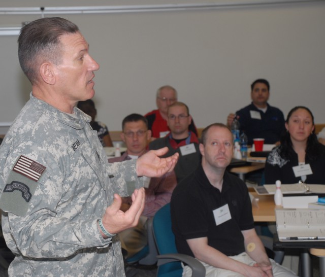 BOSS program leaders in Europe attend training session