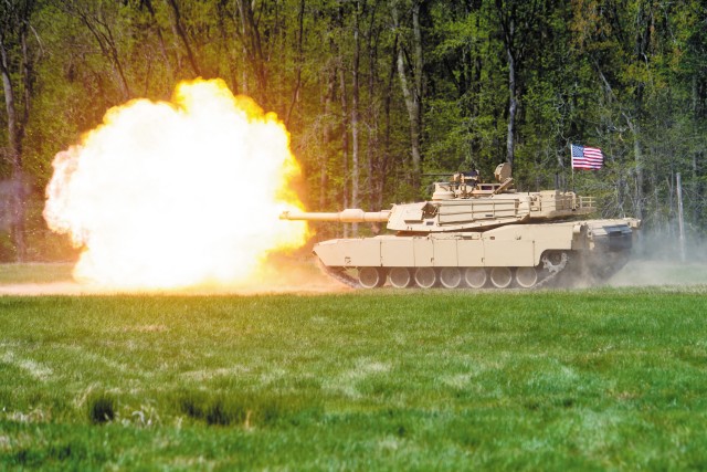 ATC Change of command fire power demonstration