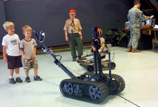 Packbots on Display