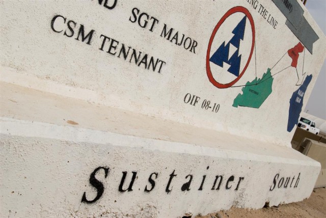 Sustainers streamline unit movement into theater