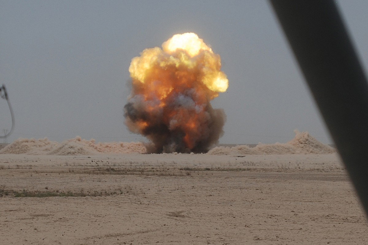 277th Aviation Support Battalion ammo handlers have a blast with EOD ...