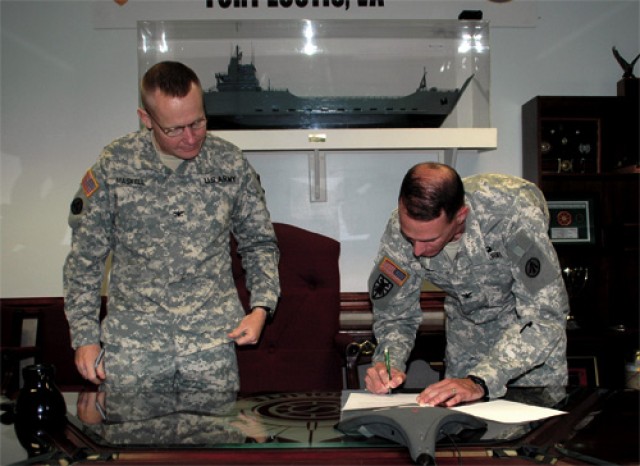 SDDC welcomes two units into family in patch changing ceremony