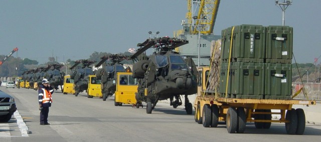 Apaches staged