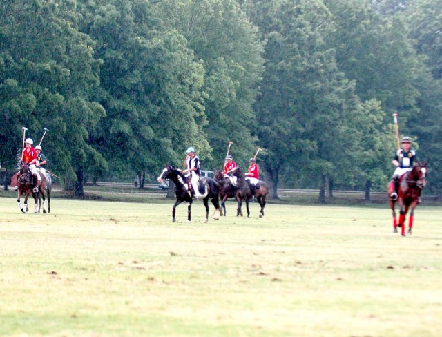 Polo match highlights game, Wounded Warrior program