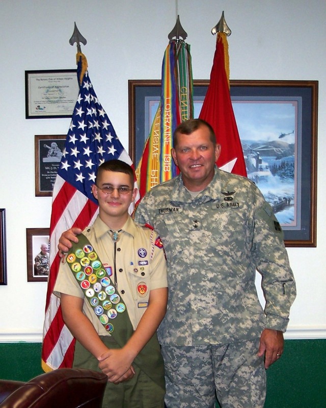 Fort Hood Family Member chosen as VFW Scout of the Year Article The