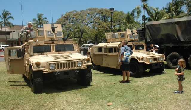 Army history comes alive at Fort DeRussy during annual event