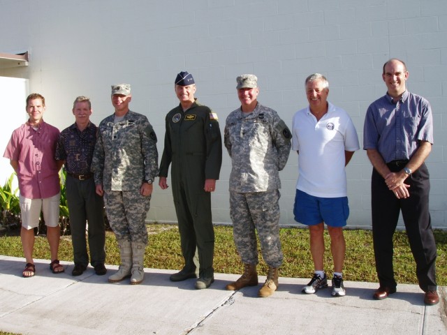 Chilton Visits USAKA