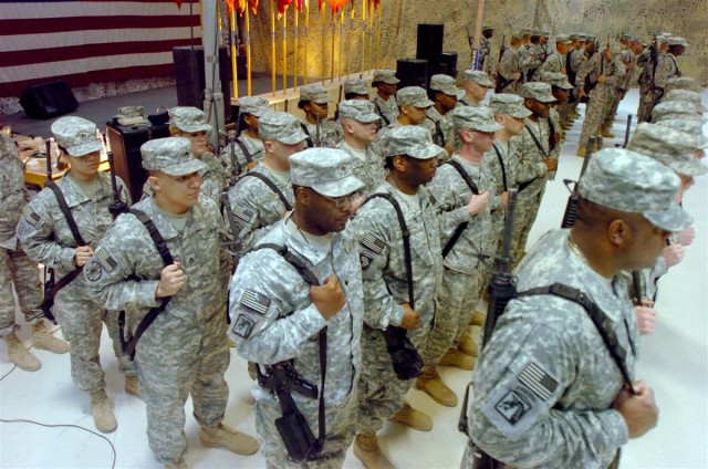 330th Trans hand over the keys