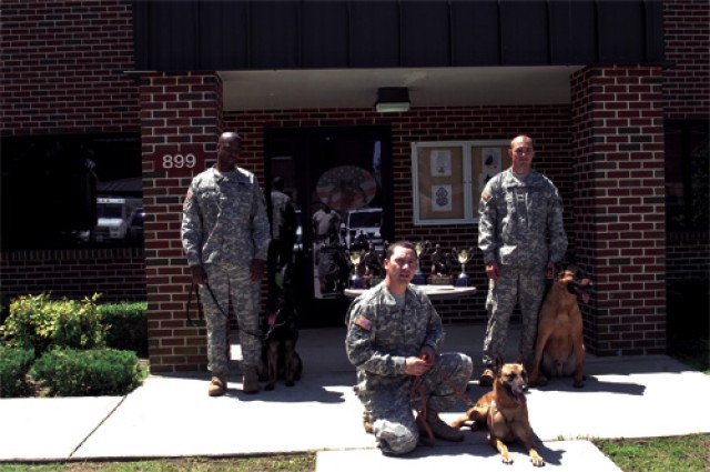 Fort Eustis K-9s are top dogs at competition