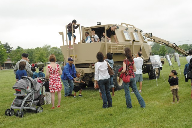 Exploring a buffalo surrogate mine clearing vehicle