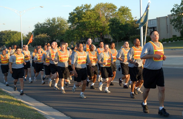 Run, sergeant, run!