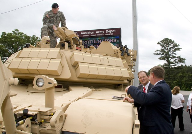 Assault Breacher Vehicle produced at Anniston