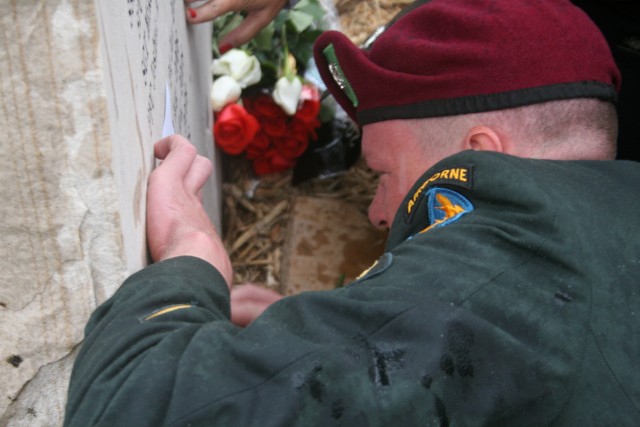 Carson honors 15 Soldiers who made ultimate sacrifice