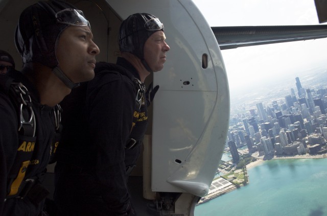 U.S. Army Parachute Team celebrates 50th anniversary