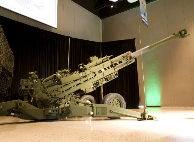 Milestone reached as troops receive 500th M777A2 howitzer