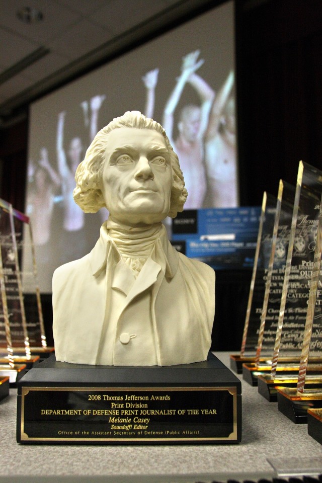 Thomas Jefferson awards held at DINFOS