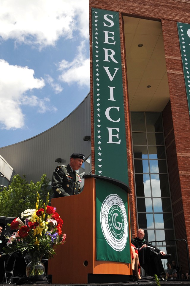 Gen. Petraeus at Georgia Gwinnett College