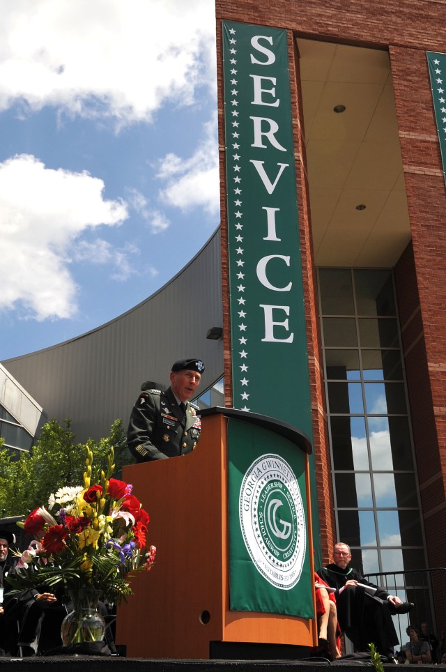 Gen. Petraeus at Georgia Gwinnett College
