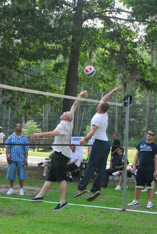 Patriots Compete, Bond at Organizational Day