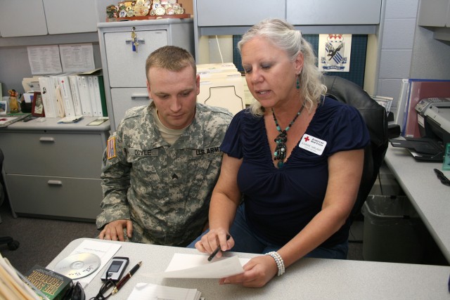 Fort Carson Red Cross support Soldiers, Families