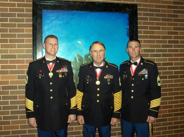 A family of sergeants major