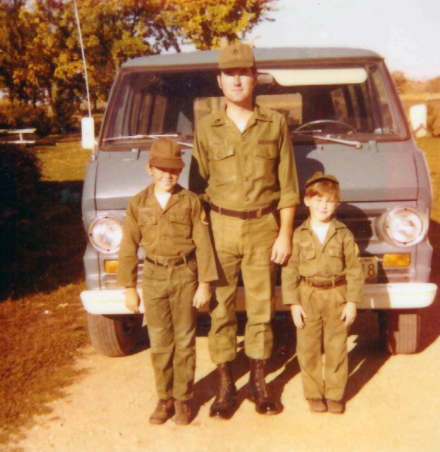 A family of sergeants major