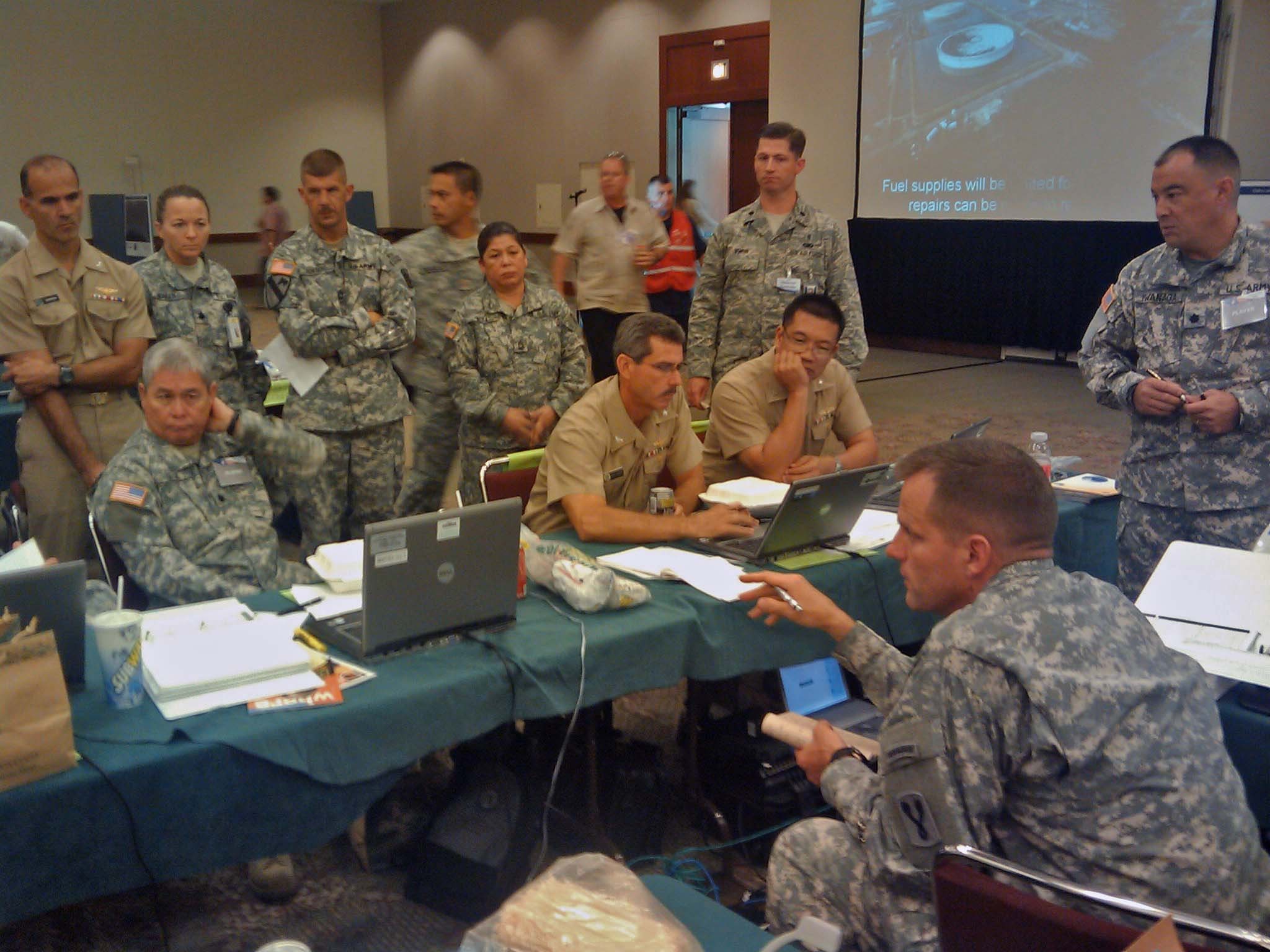 USARPAC's Joint Task Force Homeland Defense participates in hurricane ...