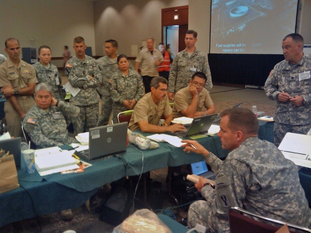 USARPAC&#039;s Joint Task Force Homeland Defense participates in hurricane preparedness exercise 