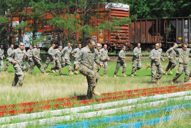 Platoons learn teamwork through competition
