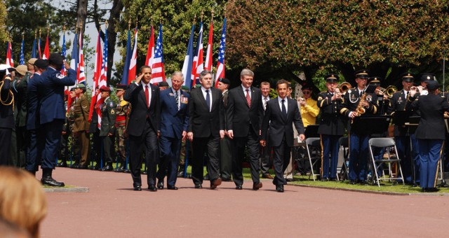 Obama joins heads of state to honor D-Day veterans