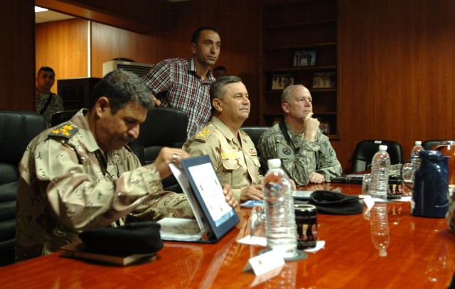 Iraqi Army Director of Electrical &amp; Mechanical Engineering visits 3d ESC 