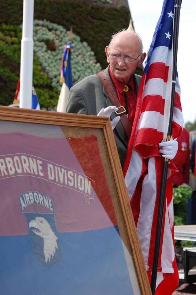 Event salutes paratroopers who engaged in some of the fiercest fighting in France following D-Day