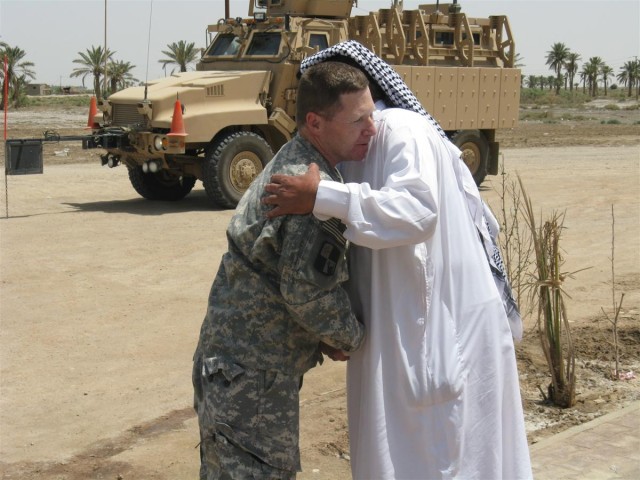 Sustainment Leaders met with Al Ghizi Shaykh