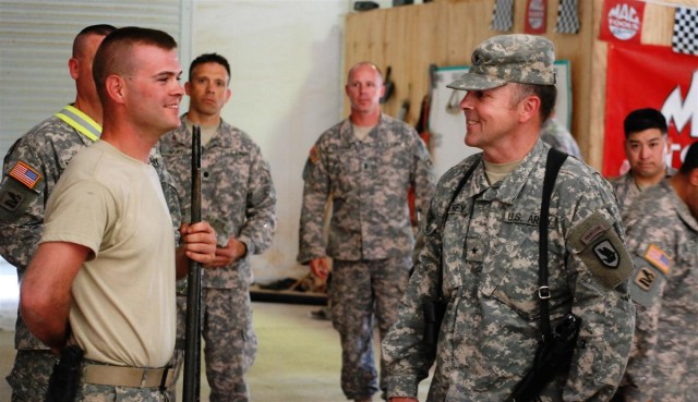 WA ARNG ATAG visits Q-West Guardsman
