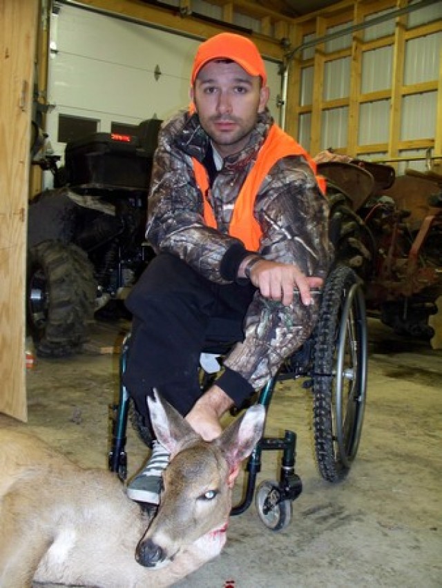 Wounded warriors hunting