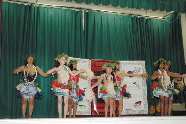 Pacific Islands perform dance